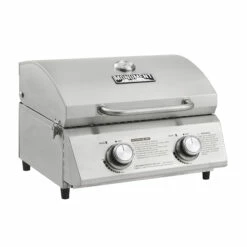 Monument Grills 2-Burner Portable Tabletop Propane Gas Grill - Stainless Steel 21 Monument Grills 2-Burner Portable Tabletop Propane Gas Grill - Stainless Steel -BBQDIRECT Shop 13742 04