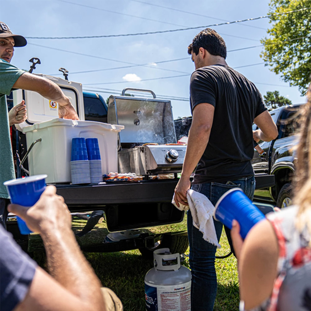 Monument Grills 2-Burner Portable Tabletop Propane Gas Grill - Stainless Steel 10 Monument Grills 2-Burner Portable Tabletop Propane Gas Grill - Stainless Steel - Image 8
