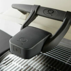 Weber Grills Q 3200 Portable Natural Gas Grill - Titanium -BBQDIRECT Shop 57060001 Q3200 HandleLight 1000x1000