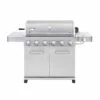 Monument Grills 6-Burner Propane Gas Grill In Stainless With LED Controls, Rotisserie Kit, And Side Burner -BBQDIRECT Shop 77352 01