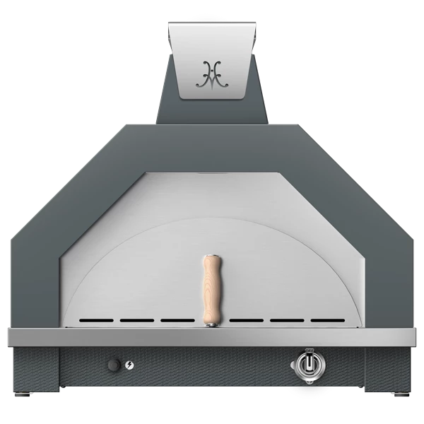 Hestan Campania 33-Inch Stainless Steel Built-In/Countertop Propane Gas Outdoor Pizza Oven - Pacific Fog 3 Hestan Campania 33-Inch Stainless Steel Built-In/Countertop Propane Gas Outdoor Pizza Oven - Pacific Fog