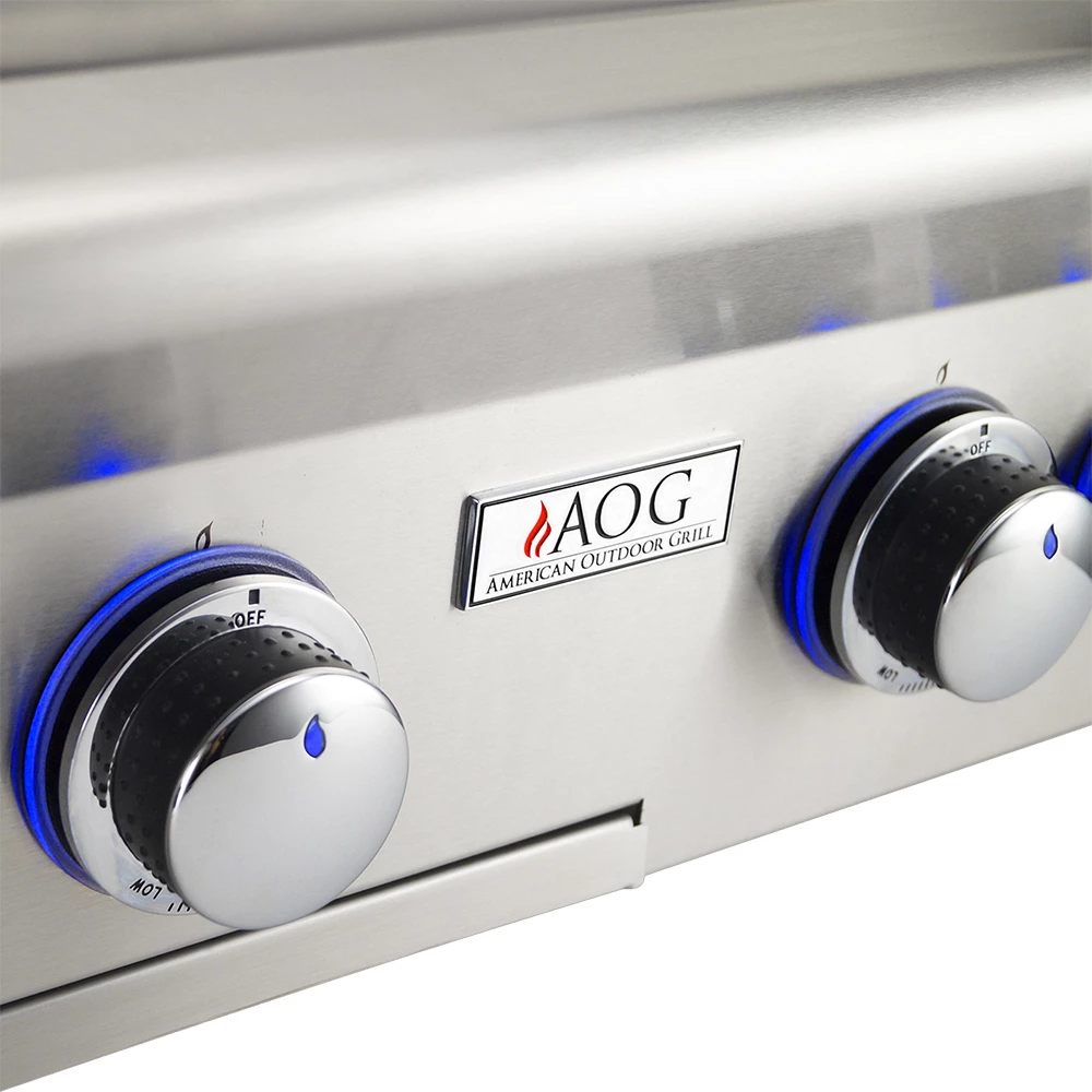 American Outdoor Grill L-Series 24-Inch 2-Burner Built-In Natural Gas Grill 6 American Outdoor Grill L-Series 24-Inch 2-Burner Built-In Natural Gas Grill - Image 4