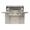 Alfresco Grills ALXE 56-Inch 4-Burner Freestanding Propane Gas Grill With Sear Zone And Rear Infrared Burner -BBQDIRECT Shop Alfresco 56 Freestanding BFG Open