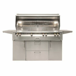 Alfresco Grills ALXE 56-Inch 4-Burner Freestanding Propane Gas Grill With Sear Zone And Rear Infrared Burner