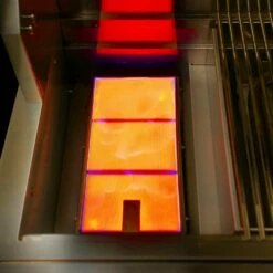 Alfresco Grills ALXE 56-Inch 4-Burner Freestanding Propane Gas Grill With Sear Zone And Rear Infrared Burner -BBQDIRECT Shop Alfresco Grills Sear Zone Burner Orange BBQGrills com 6