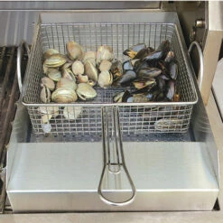 Alfresco Grills Steamer And Fryer For Gas Grills -BBQDIRECT Shop Alfresco Steamer with Clams