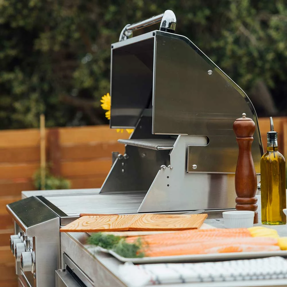 Alturi Grills 42-Inch 3-Burner Built-In Propane Gas Grill With Stainless Steel Burners And Rear Infrared Burner 7 Alturi Grills 42-Inch 3-Burner Built-In Propane Gas Grill With Stainless Steel Burners And Rear Infrared Burner - Image 5