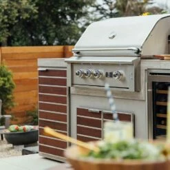 Alturi Grills 30-Inch 2-Burner Built-In Propane Gas Grill With Stainless Steel Burners And Rear Infrared Burner -BBQDIRECT Shop Alturi Grills Lifestyle Image Grills Outdoor Kitchen 3