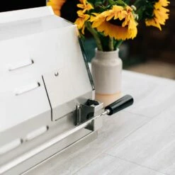 Alturi Grills 36-Inch 3-Burner Freestanding Natural Gas Grill With Stainless Steel Burners And Rear Infrared Burner 19 Alturi Grills 36-Inch 3-Burner Freestanding Natural Gas Grill With Stainless Steel Burners And Rear Infrared Burner -BBQDIRECT Shop Alturi Grills Lifestyle Image Rotisserie Rod Storage 6