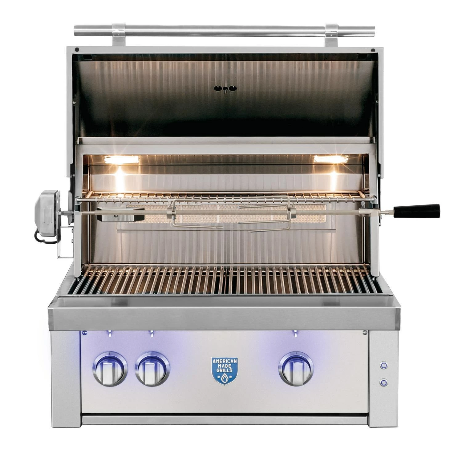 American Made Grills Estate 30-Inch 2-Burner Built-In Natural Gas Grill 4 American Made Grills Estate 30-Inch 2-Burner Built-In Natural Gas Grill - Image 2