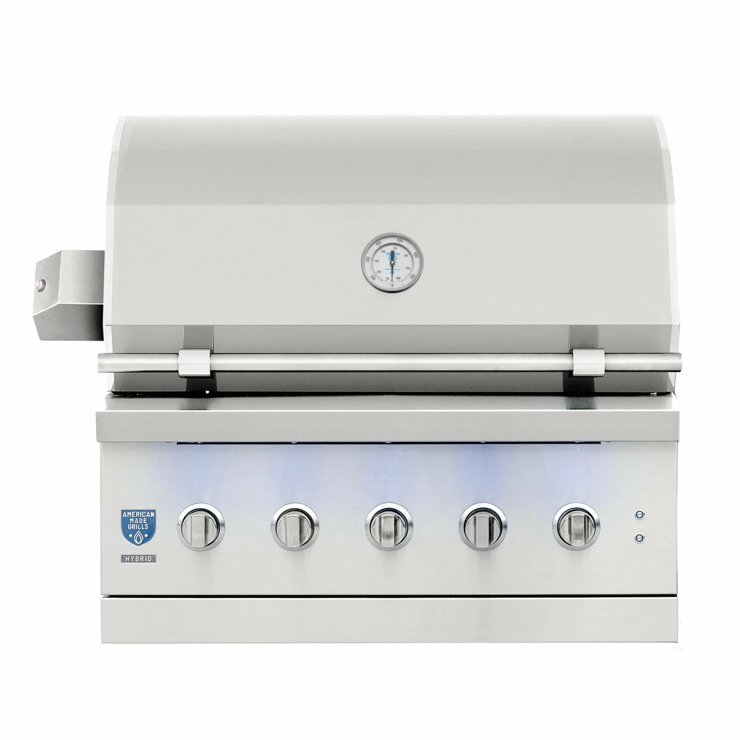 American Made Grills Encore 36-Inch 5-Burner Built-In Multi Fuel Wood / Charcoal / Natural Gas Grill 3 American Made Grills Encore 36-Inch 5-Burner Built-In Multi Fuel Wood / Charcoal / Natural Gas Grill