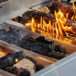 American Made Grills Muscle 36-Inch 5-Burner Built-In Multi Fuel Wood / Charcoal / Propane Gas Grill 18 American Made Grills Muscle 36-Inch 5-Burner Built-In Multi Fuel Wood / Charcoal / Propane Gas Grill -BBQDIRECT Shop American Made Grills Muscle 36 Inch Built In Multi Fuel Wood Charcoal Gas Grill Fuel