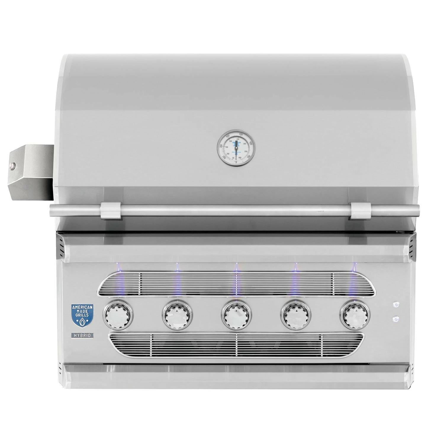 American Made Grills Muscle 36-Inch 5-Burner Built-In Multi Fuel Wood / Charcoal / Propane Gas Grill 3 American Made Grills Muscle 36-Inch 5-Burner Built-In Multi Fuel Wood / Charcoal / Propane Gas Grill