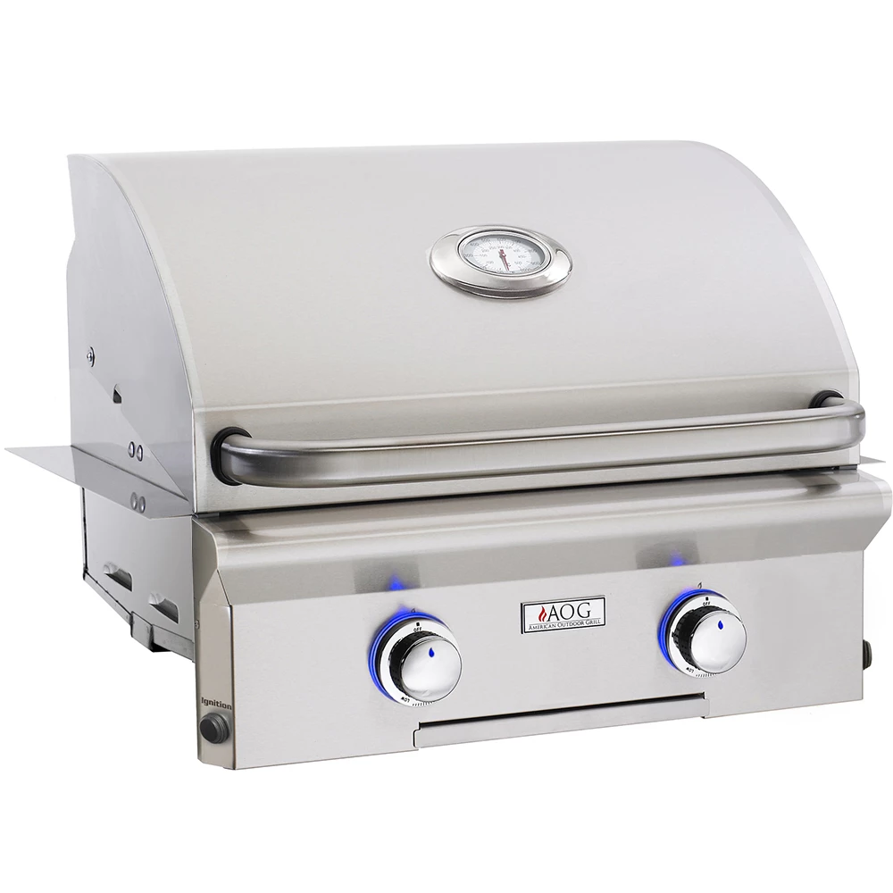American Outdoor Grill L-Series 24-Inch 2-Burner Built-In Natural Gas Grill 3 American Outdoor Grill L-Series 24-Inch 2-Burner Built-In Natural Gas Grill