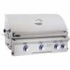 American Outdoor Grill L-Series 30-Inch 3-Burner Built-In Natural Gas Grill With Rotisserie -BBQDIRECT Shop American Outdoor Grill L Series 30 Inch 3 Burner Built In Natural Gas Grill with Rotisserie 30NBL