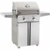 American Outdoor Grill T-Series 24-Inch 2-Burner Freestanding Natural Gas Grill -BBQDIRECT Shop American Outdoor Grill T Series 24 Inch 2 Burner Freestanding Natural Gas Grill 24NCT 00SP