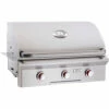 American Outdoor Grill T-Series 30-Inch 3-Burner Built-In Natural Gas Grill 1 American Outdoor Grill T-Series 30-Inch 3-Burner Built-In Natural Gas Grill -BBQDIRECT Shop American Outdoor Grill T Series 30 Inch 3 Burner Built In Natural Gas Grill 30NBT 00SP