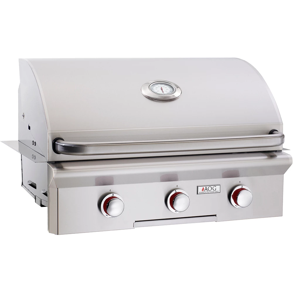 American Outdoor Grill T-Series 30-Inch 3-Burner Built-In Natural Gas Grill 3 American Outdoor Grill T-Series 30-Inch 3-Burner Built-In Natural Gas Grill
