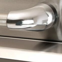 Artisan American Eagle 26-Inch 2-Burner Freestanding Propane Gas Grill 20 Artisan American Eagle 26-Inch 2-Burner Freestanding Propane Gas Grill -BBQDIRECT Shop Artisan Grills Hood Handle Detail