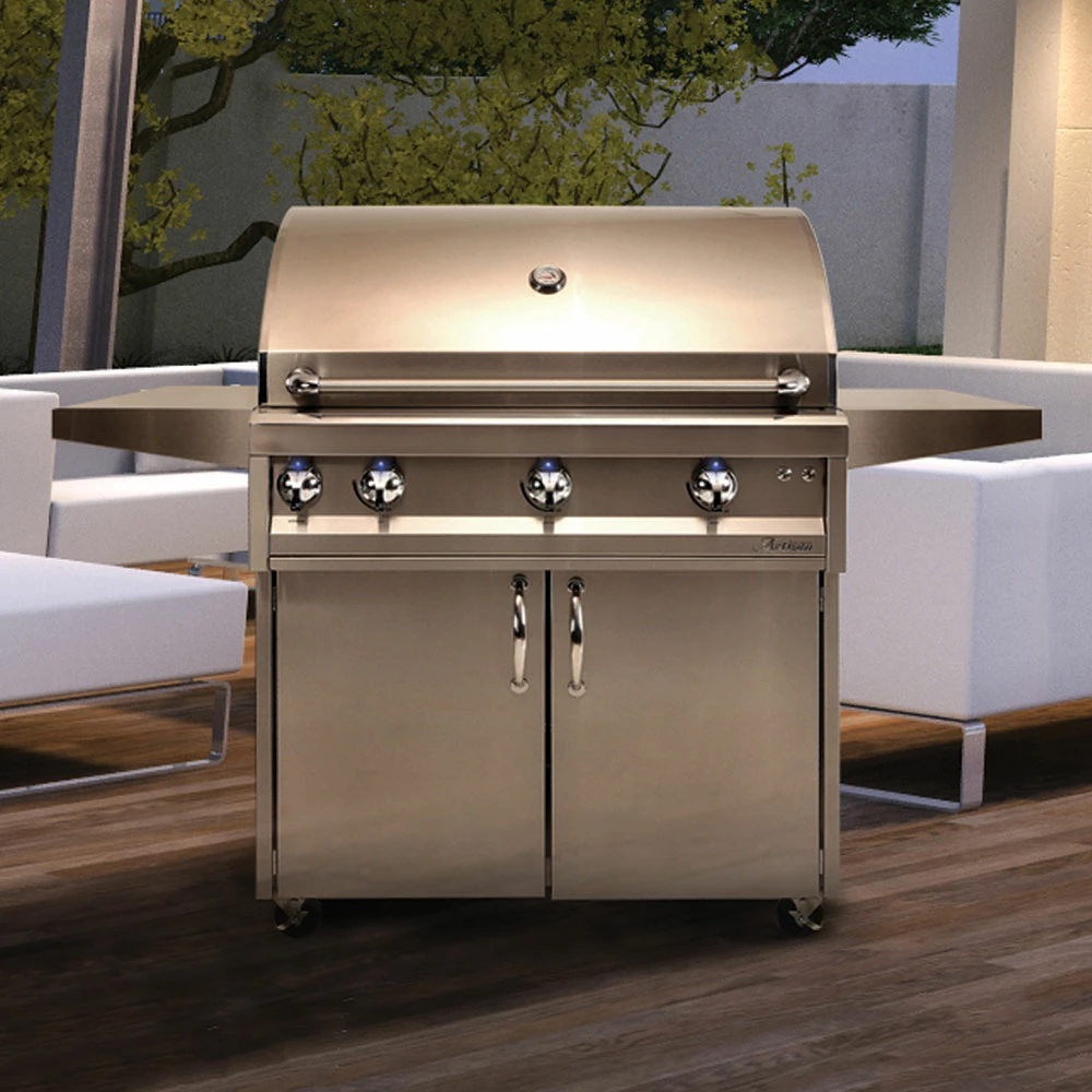 Artisan Professional 36-Inch 3-Burner Freestanding Natural Gas Grill With Rear Infrared Burner 5 Artisan Professional 36-Inch 3-Burner Freestanding Natural Gas Grill With Rear Infrared Burner - Image 3