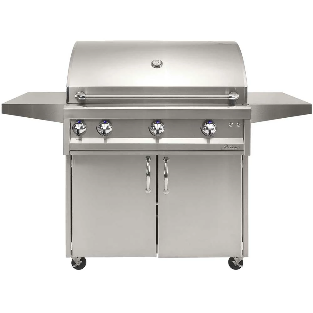 Artisan Professional 36-Inch 3-Burner Freestanding Natural Gas Grill With Rear Infrared Burner 3 Artisan Professional 36-Inch 3-Burner Freestanding Natural Gas Grill With Rear Infrared Burner