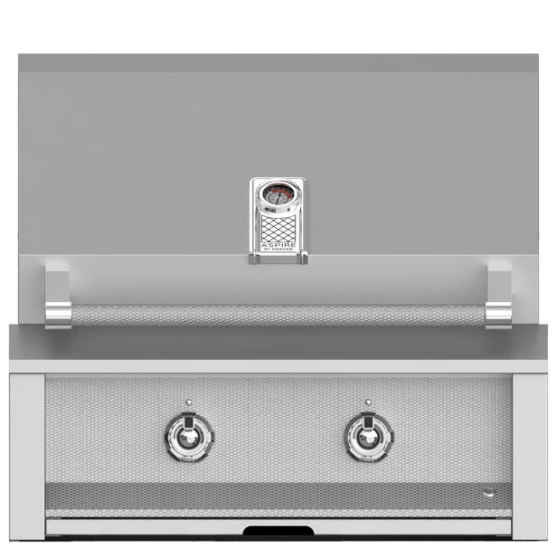 Aspire By Hestan 30-Inch 2-Burner Built-In Propane Gas Grill With Infrared Sear Burner - Stainless Steel 3 Aspire By Hestan 30-Inch 2-Burner Built-In Propane Gas Grill With Infrared Sear Burner - Stainless Steel