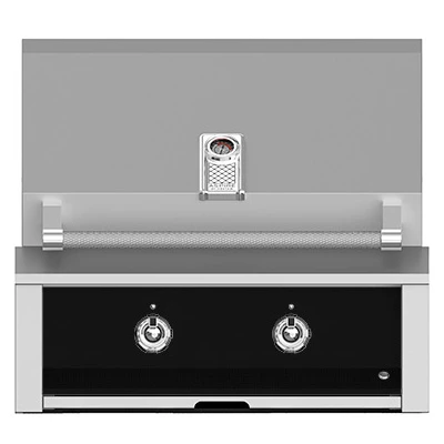 Aspire By Hestan 30-Inch 2-Burner Built-In Propane Gas Grill With Infrared Sear Burner - Stealth 3 Aspire By Hestan 30-Inch 2-Burner Built-In Propane Gas Grill With Infrared Sear Burner - Stealth