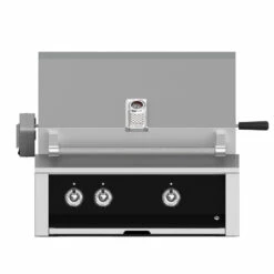 Aspire By Hestan 30-Inch 2-Burner Built-In Natural Gas Grill With Infrared Rotisserie Burner - Stealth