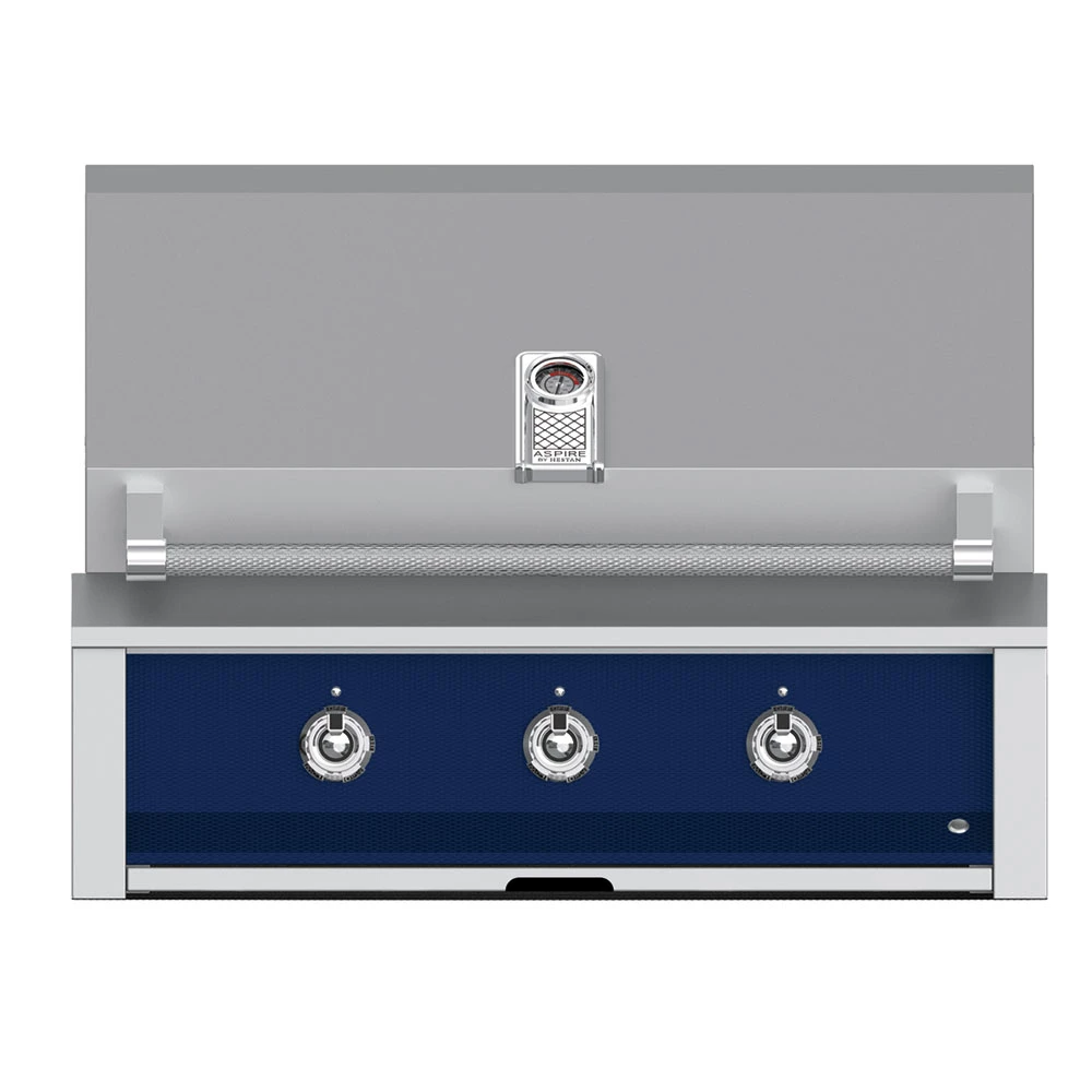 Aspire By Hestan 36-Inch 3-Burner Built-In Propane Gas Grill With Infrared Sear Burner - Orion 3 Aspire By Hestan 36-Inch 3-Burner Built-In Propane Gas Grill With Infrared Sear Burner - Orion