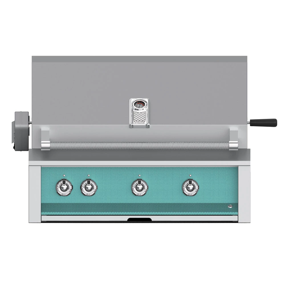 Aspire By Hestan 36-Inch 3-Burner Built-In Propane Gas Grill With Infrared Sear Burner And Rotisserie Burner - Bora Bora 3 Aspire By Hestan 36-Inch 3-Burner Built-In Propane Gas Grill With Infrared Sear Burner And Rotisserie Burner - Bora Bora