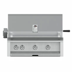 Aspire By Hestan 36-Inch 3-Burner Built-In Natural Gas Grill With Infrared Rotisserie Burner - Stainless Steel