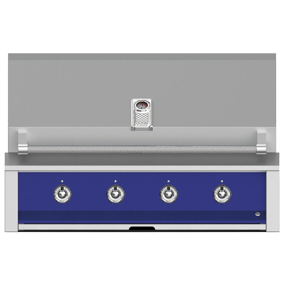 Aspire By Hestan 42-Inch 4-Burner Built-In Natural Gas Grill With Infrared Sear Burner - Prince 3 Aspire By Hestan 42-Inch 4-Burner Built-In Natural Gas Grill With Infrared Sear Burner - Prince