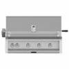 Aspire By Hestan 42-Inch 4-Burner Built-In Propane Gas Grill With Infrared Rotisserie Burner - Stainless Steel -BBQDIRECT Shop Aspire by Hestan 42 Inch Roitss Built In Gas Grill Stainless Steel