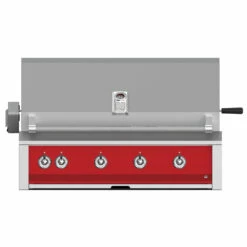 Aspire By Hestan 42-Inch 4-Burner Built-In Natural Gas Grill With Infrared Sear Burner And Rotisserie Burner - Matador
