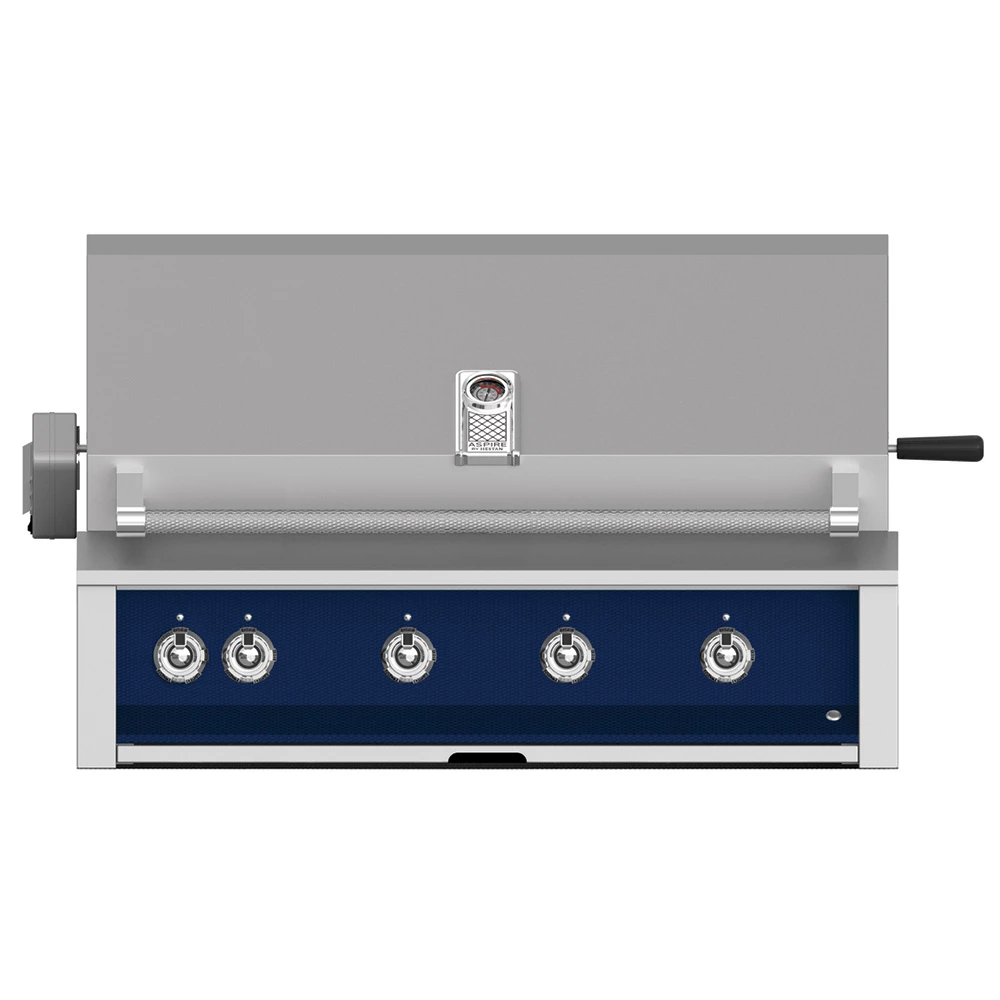 Aspire By Hestan 42-Inch 4-Burner Built-In Natural Gas Grill With Infrared Sear Burner And Rotisserie Burner - Orion 3 Aspire By Hestan 42-Inch 4-Burner Built-In Natural Gas Grill With Infrared Sear Burner And Rotisserie Burner - Orion