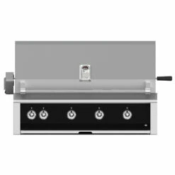 Aspire By Hestan 42-Inch 4-Burner Built-In Propane Gas Grill With Infrared Rotisserie Burner - Stealth