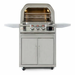 Blaze 26-Inch Freestanding Natural Gas Stainless Steel Outdoor Pizza Oven With Rotisserie -BBQDIRECT Shop BLZ PZOVN 02