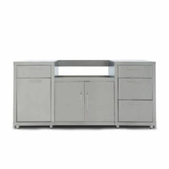 Blaze Ready-To-Assemble 6 Ft. Stainless Steel BBQ Island