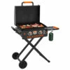 Blackstone Griddle On The Go 22-Inch 2-Burner Scissor-Leg Propane Gas Flat Top Griddle With Hood 1 Blackstone Griddle On The Go 22-Inch 2-Burner Scissor-Leg Propane Gas Flat Top Griddle With Hood -BBQDIRECT Shop Blackstone Griddle On the Go 22 Inch 2 Burner Scissor Leg Propane Gas Flat Top Griddle with Hood 1935