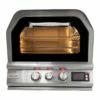 Blaze 26-Inch Built-In Natural Gas Stainless Steel Outdoor Pizza Oven With Rotisserie -BBQDIRECT Shop Blaze 26 Inch Built In Gas Stainless Steel Outdoor Pizza Oven with Rotisserie