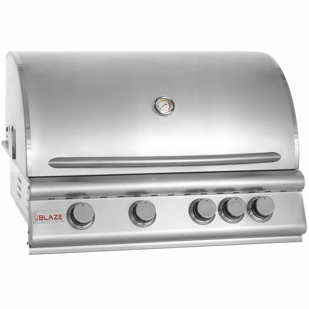 Blaze Grills 34-Inch 4-Burner Built-In Propane Gas Grill 3 Blaze Grills 34-Inch 4-Burner Built-In Propane Gas Grill