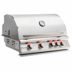 Blaze Grills LTE 32-Inch 4-Burner Built-In Propane Gas Grill With Rear Infrared Burner & Grill Lights 13 Blaze Grills LTE 32-Inch 4-Burner Built-In Propane Gas Grill With Rear Infrared Burner & Grill Lights -BBQDIRECT Shop Blaze Grills LTE 32 Inch 4 Burner Built In Natural Gas Grill BLZ 4LTE2 NG Open