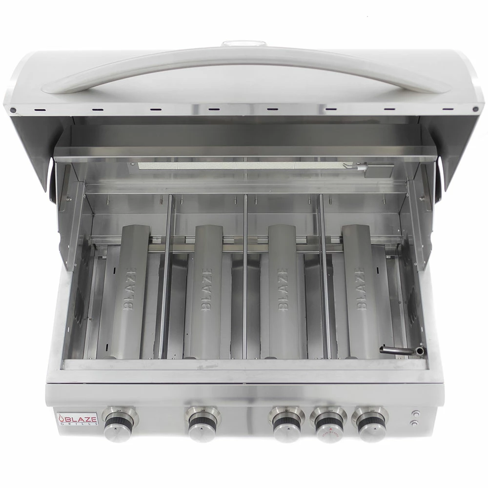 Blaze Grills LTE 32-Inch 4-Burner Built-In Propane Gas Grill With Rear Infrared Burner & Grill Lights 10 Blaze Grills LTE 32-Inch 4-Burner Built-In Propane Gas Grill With Rear Infrared Burner & Grill Lights - Image 8