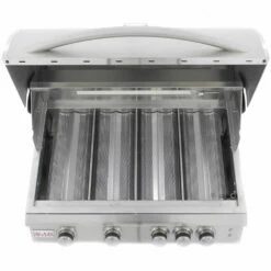 Blaze Grills LTE 32-Inch 4-Burner Built-In Propane Gas Grill With Rear Infrared Burner & Grill Lights 20 Blaze Grills LTE 32-Inch 4-Burner Built-In Propane Gas Grill With Rear Infrared Burner & Grill Lights -BBQDIRECT Shop Blaze Grills LTE 32 Inch 4 Burner Built In Propane Gas Grill BLZ 4LTE2 LP Down View Flame Tamers