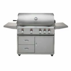 Blaze Grills Professional 44-Inch 4-Burner Freestanding Natural Gas Grill With Rear Infrared Burner