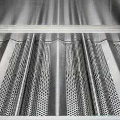 Blaze Grills Professional 44-Inch 4-Burner Freestanding Propane Gas Grill With Rear Infrared Burner -BBQDIRECT Shop Blaze Grills Professional 44 Inch 4 Burner Freestanding Propane Gas Grill with Rear Infrared Burner FlameTamers 1