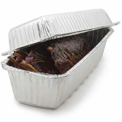 Broil King 16-Inch X 6-Inch Drip Pan Foil Rib Roaster Or Liner - Set Of 2