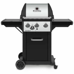 Broil King Monarch 340 3-Burner Freestanding Natural Gas Grill With Side Burner