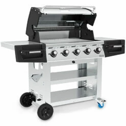 Broil King Regal S520 Commercial 5-Burner Freestanding Natural Gas Grill 17 Broil King Regal S520 Commercial 5-Burner Freestanding Natural Gas Grill -BBQDIRECT Shop Broil King 886114 Regal S520 Commercial 5 Burner Freestanding Propane Gas Grill Angle Open