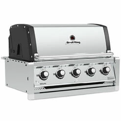 Broil King Regal S520 5-Burner Built-In Natural Gas Grill 21 Broil King Regal S520 5-Burner Built-In Natural Gas Grill -BBQDIRECT Shop Broil King 886714 Regal S520 5 Burner Built In Propane Gas Grill Side View 1